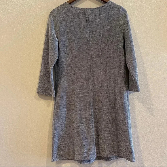 Theory Plentiful Mimi H Tweed Dress Navy M - Picture 8 of 13